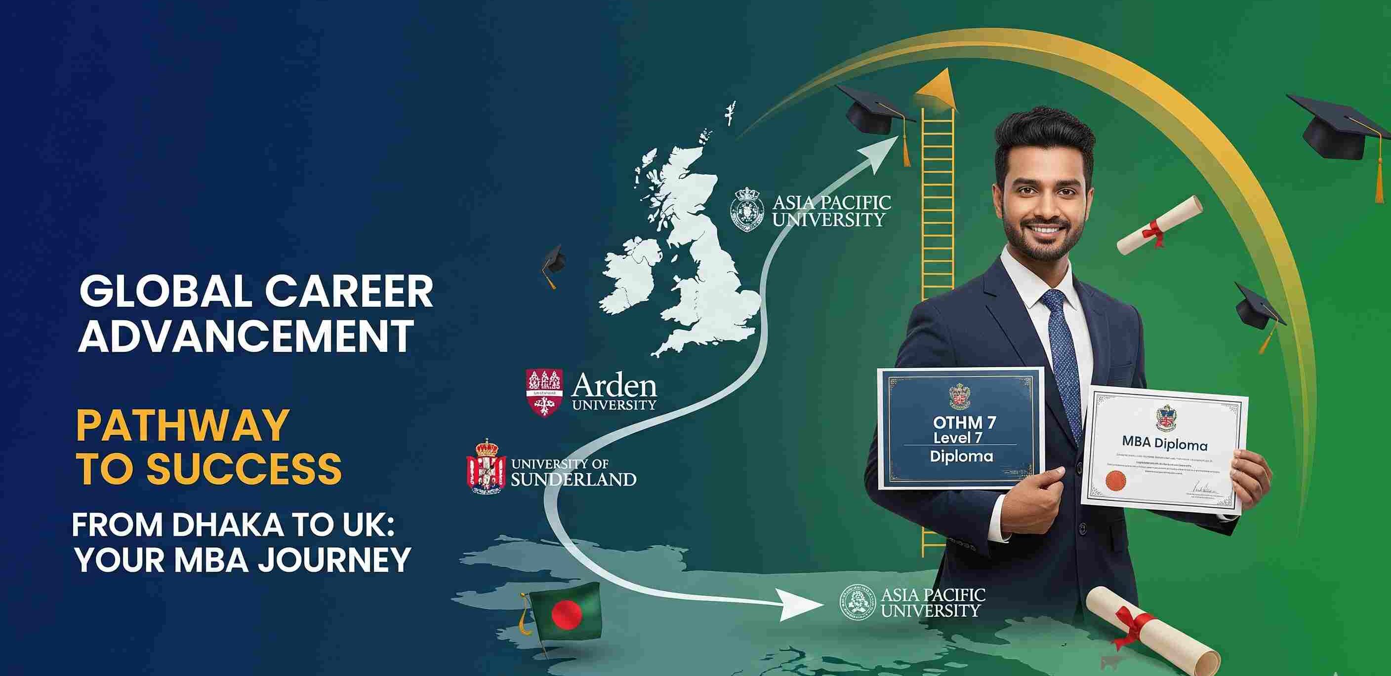 OTHM Level 7 MBA Top-Up Universities For Bangladeshi