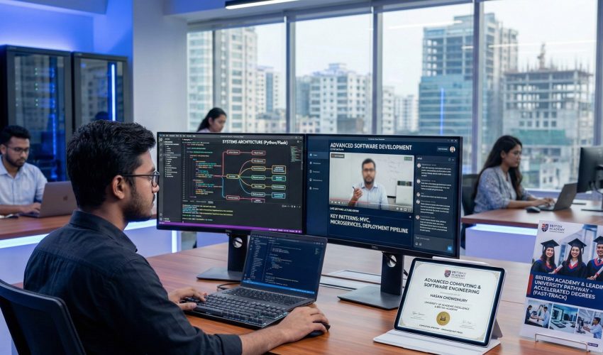 BEng (Hons) Software Engineering Top-Up form the University of Greater Manchester
