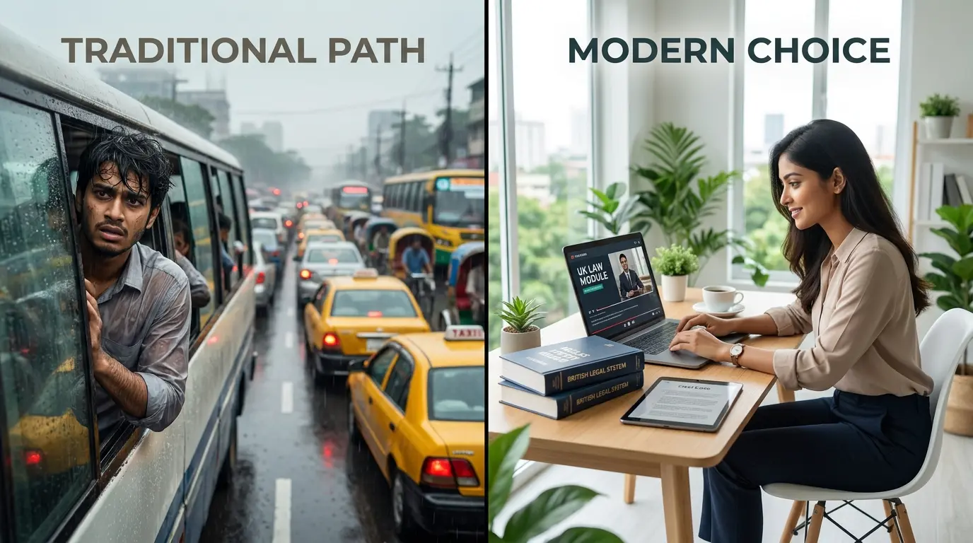Decoding the British School of Law in Dhaka Campus vs. Hybrid Learning
